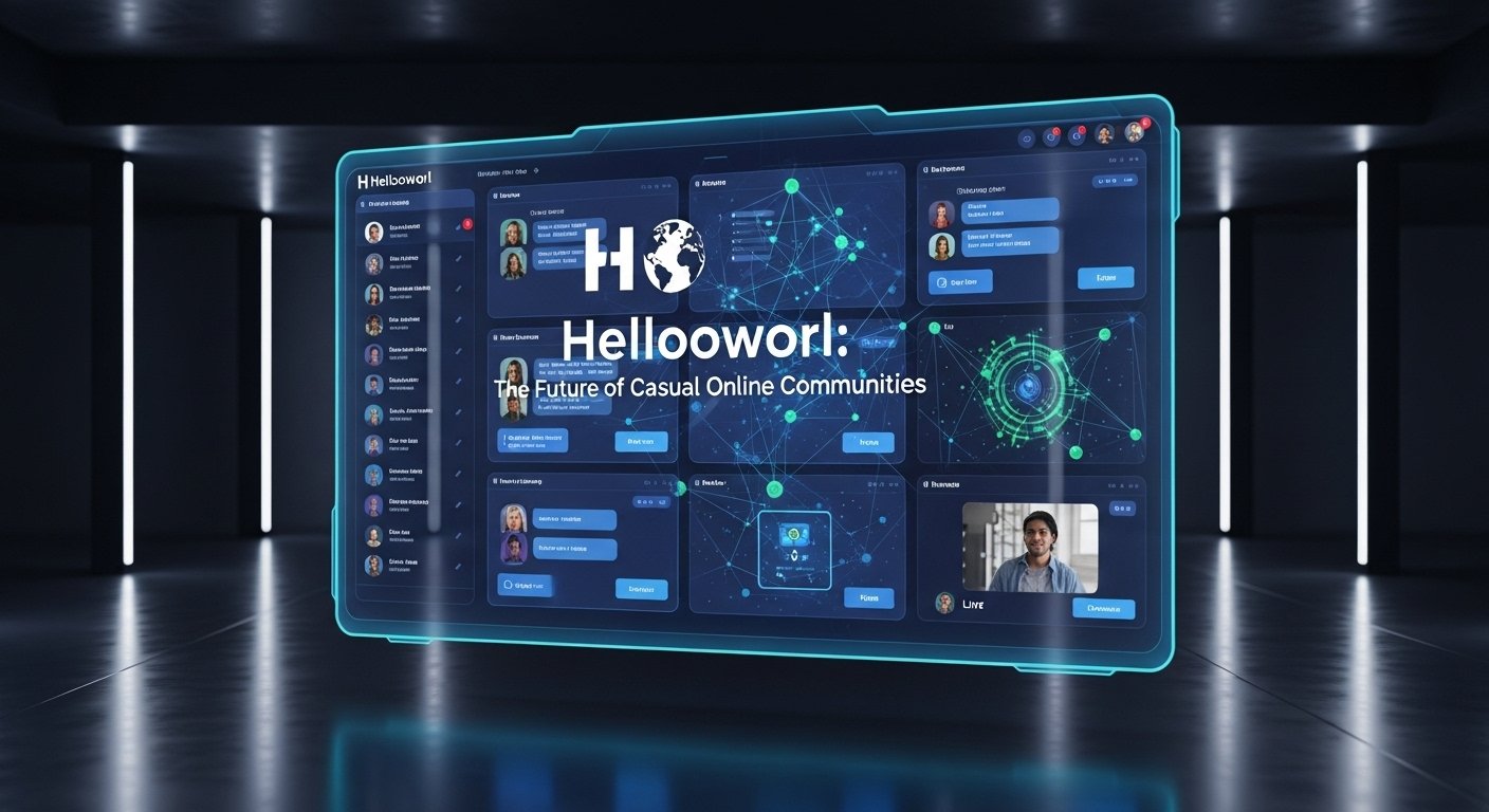 Hellooworl: The Future of Casual Online Communities