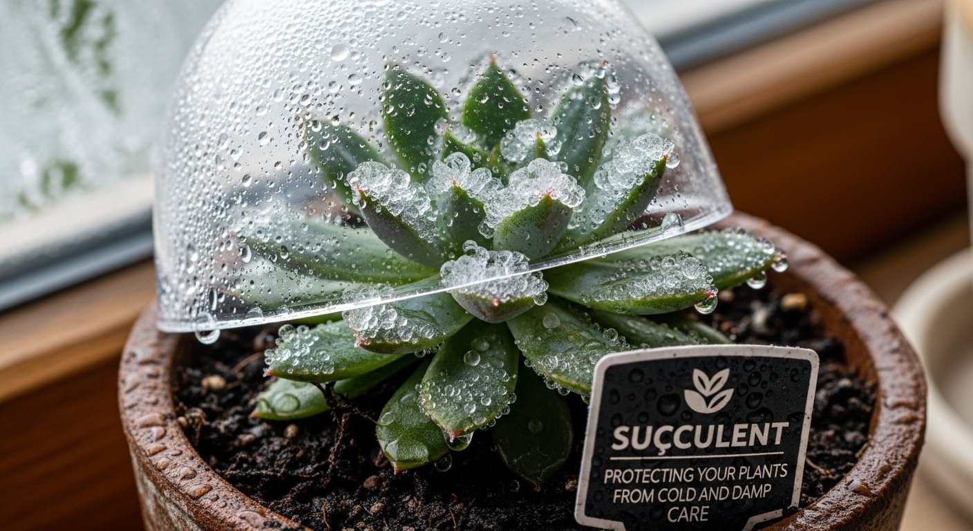 Suçculent: Protecting Your Plants from Cold and Damp Care